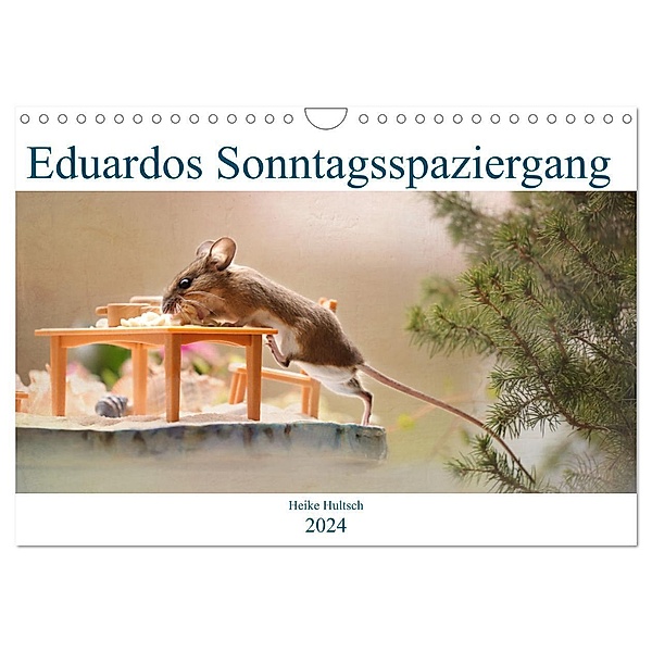 Eduardos Sonntagsspaziergang (Wandkalender 2024 DIN A4 quer), CALVENDO Monatskalender, Heike Hultsch