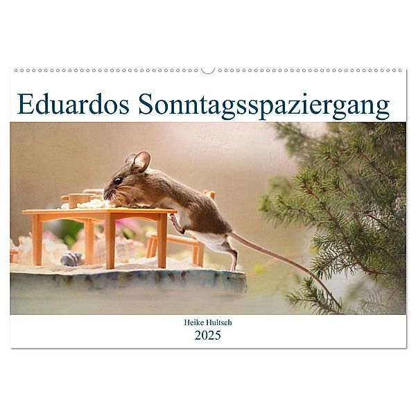 Eduardos Sonntagsspaziergang (Wandkalender 2025 DIN A2 quer), CALVENDO Monatskalender, Calvendo, Heike Hultsch