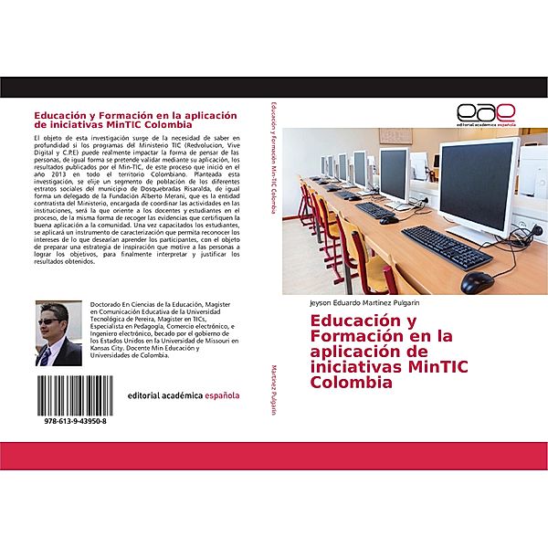 Educación y Formación en la aplicación de iniciativas MinTIC Colombia, Jeyson Eduardo Martinez Pulgarin
