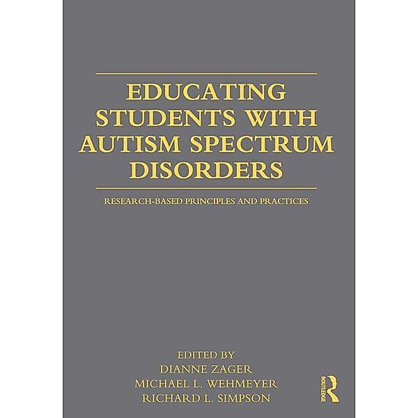 Educating Students with Autism Spectrum Disorders