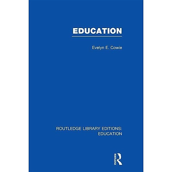 Education, Evelyn E Cowie