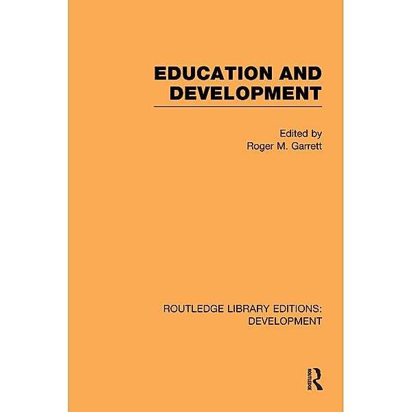 Education and Development