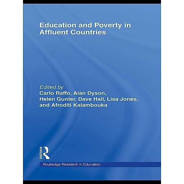 Education and Poverty in Affluent Countries / Routledge Research in Education
