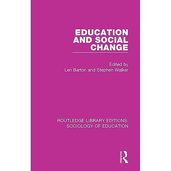 Education and Social Change