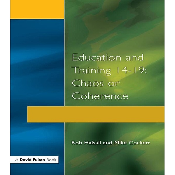 Education and Training 14-19, Rob Halsall, Michael Cockett