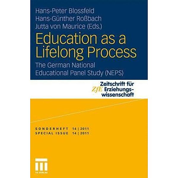 Education as a Lifelong Process