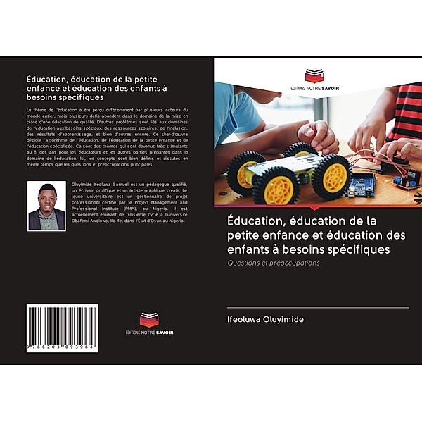 Éducation, éducation de la petite enfance et éducation des enfants à besoins spécifiques, Ifeoluwa Oluyimide