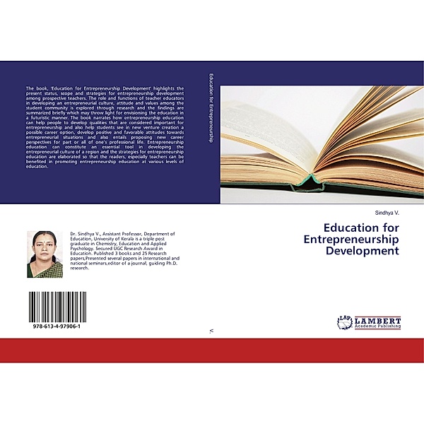 Education for Entrepreneurship Development, Sindhya V.
