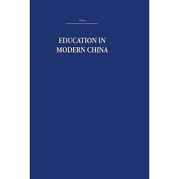 Education in Modern China, R. F. Price