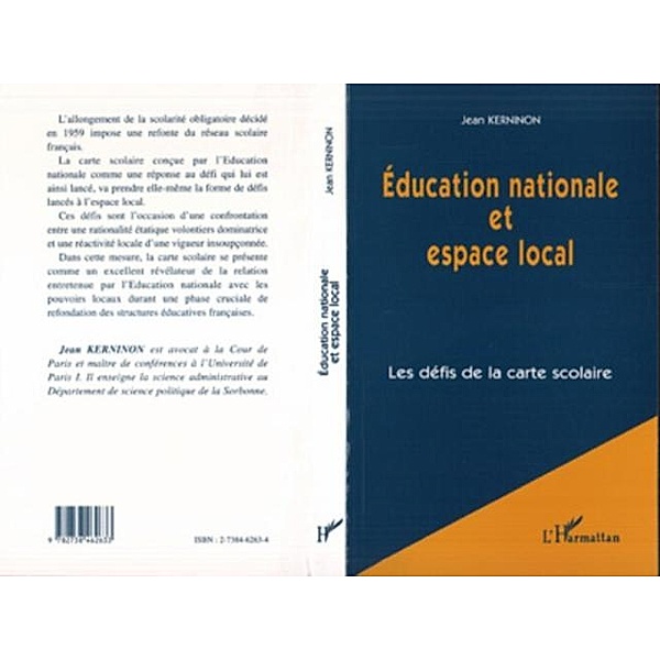 Education Nationale et Espace Local / Hors-collection, Jean Kerninon