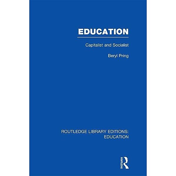 Education (RLE Edu L), Beryl Pring