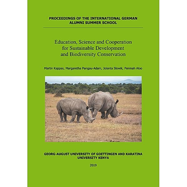 Education, Science and Cooperation for Sustainable Development and Biodiversity Conservation, Martin Kappas, Jolanta Slowik, Margaretha Pangau-Adam, Peninah Aloo