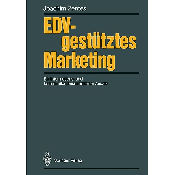 EDV-gestütztes Marketing, Joachim Zentes