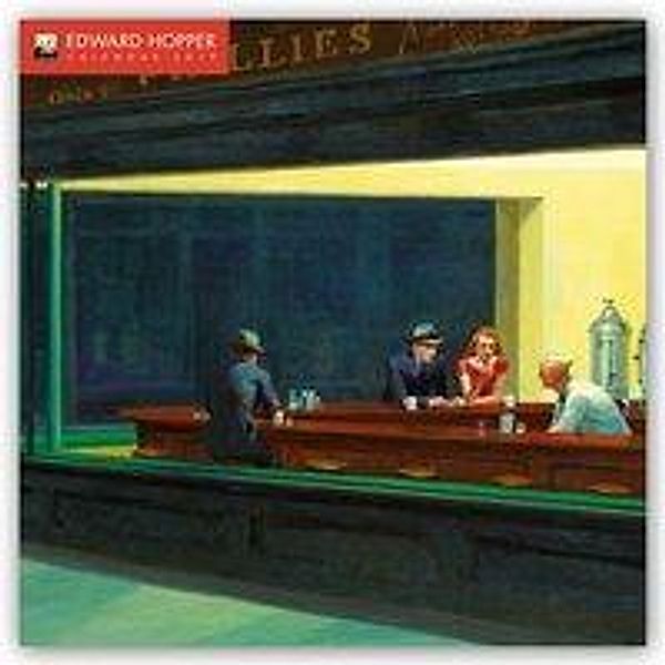 Edward Hopper 2019 Square Flame Tree, Inc Browntrout Publishers