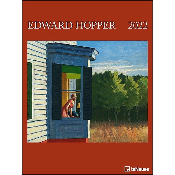 Edward Hopper 2022 - Kunst-Kalender - Poster-Kalender - 48x64