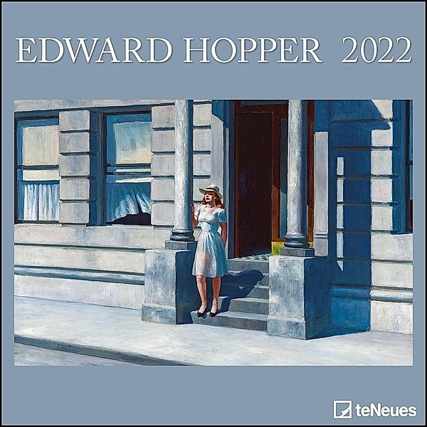 Edward Hopper 2022 - Wand-Kalender - Broschüren-Kalender - 30x30 - 30x60 geöffnet - Kunst-Kalender