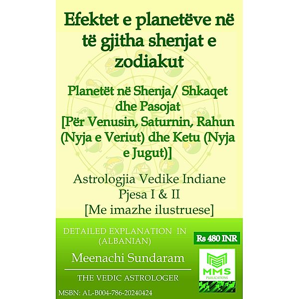 Efektet e planetëve në të gjitha shenjat e zodiakut, Meenachi Sundaram