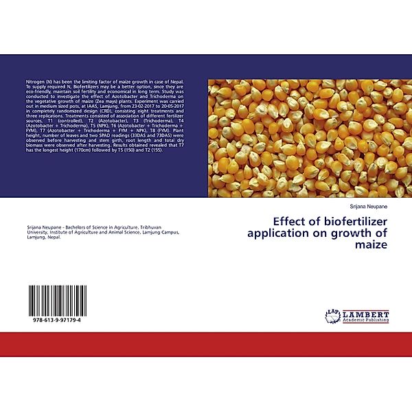 Effect of biofertilizer application on growth of maize, Srijana Neupane