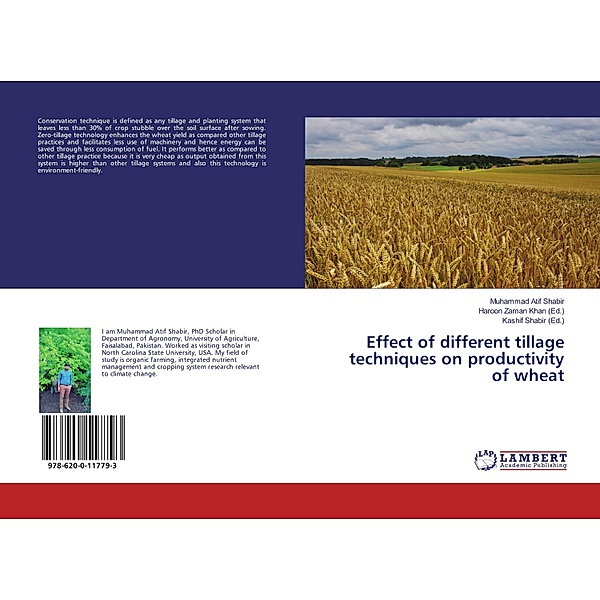 Effect of Different Tillage Techniques on Productivity of Wheat, Muhammad Atif Shabir