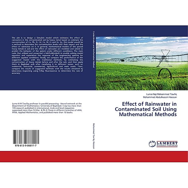 Effect of Rainwater in Contaminated Soil Using Mathematical Methods, Luma Naji Mohammed Tawfiq, Mohammed Abdulhussin Hassan