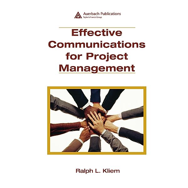 Effective Communications for Project Management, Pmp Kliem