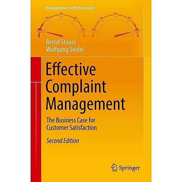 Effective Complaint Management / Management for Professionals, Bernd Stauss, Wolfgang Seidel