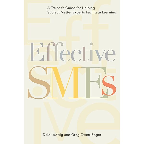 Effective SMEs, Dale Ludwig, Greg Owen-Boger