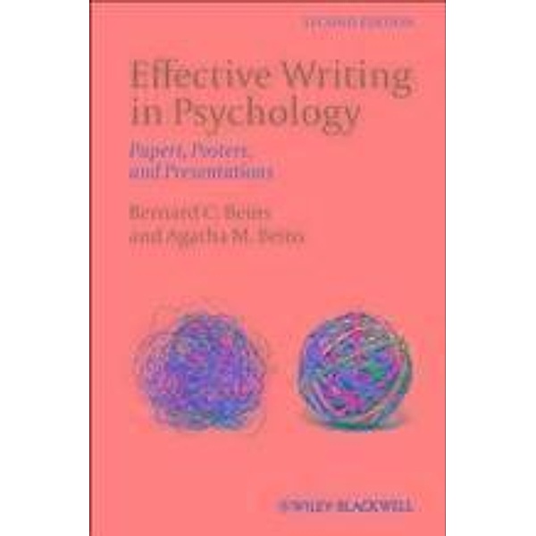 Effective Writing in Psychology, Bernard C. Beins, Agatha M. Beins