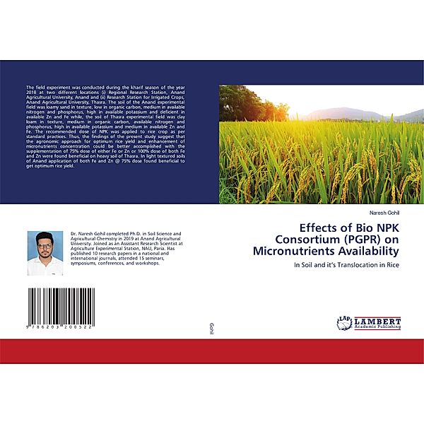 Effects of Bio NPK Consortium (PGPR) on Micronutrients Availability, Naresh Gohil