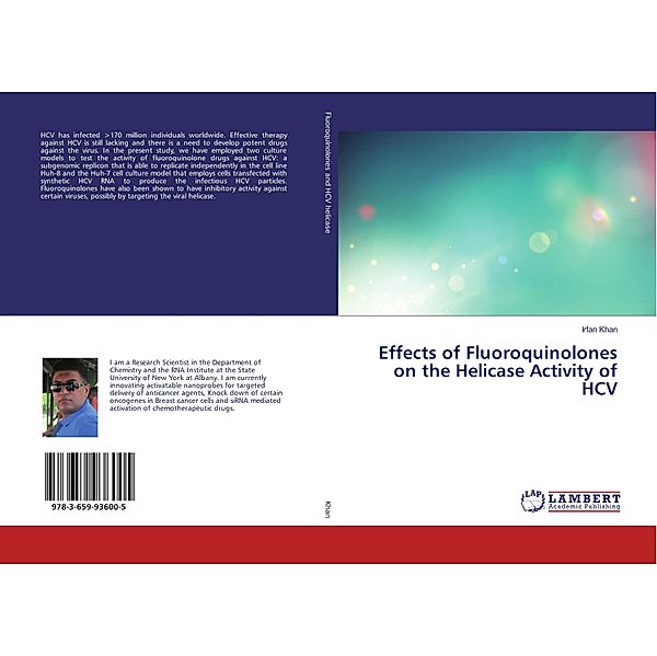 Effects of Fluoroquinolones on the Helicase Activity of HCV, Irfan Khan