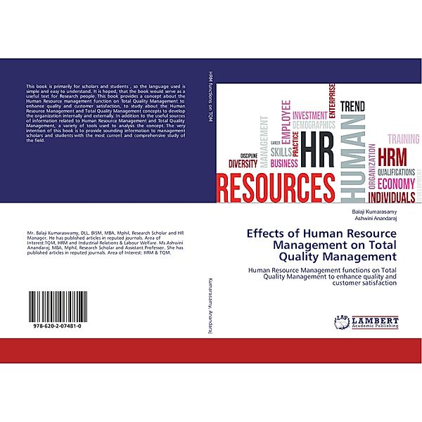 Effects of Human Resource Management on Total Quality Management, Balaji Kumarasamy, Ashwini Anandaraj