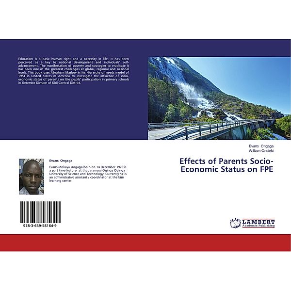 Effects of Parents Socio-Economic Status on FPE, Evans Ongaga, William Ondieki