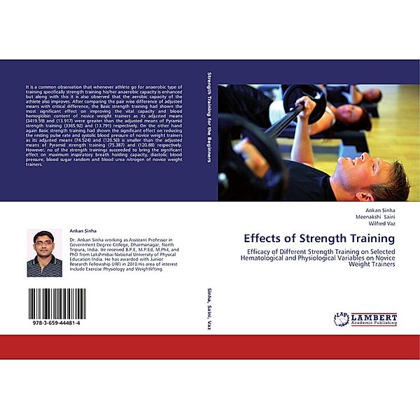 Effects of Strength Training, Ankan Sinha, Meenakshi Saini, Wilfred Vaz