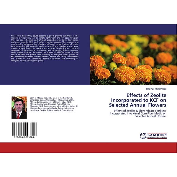 Effects of Zeolite Incorporated to KCF on Selected Annual Flowers, Bilal Adil Mohammed