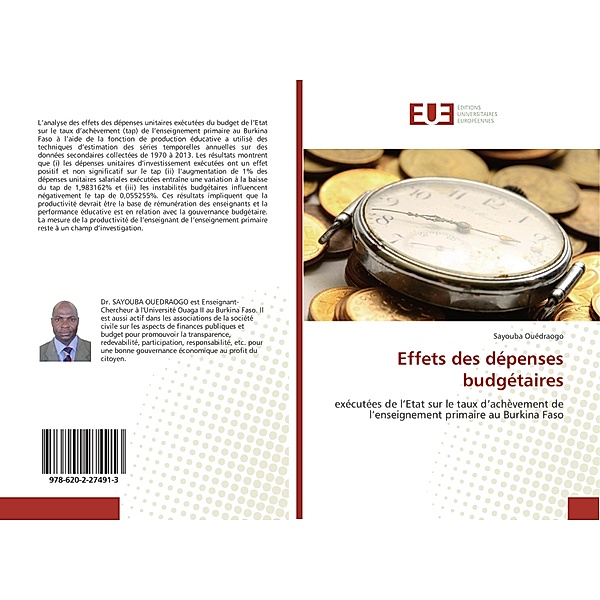 Effets des dépenses budgétaires, Sayouba Ouédraogo