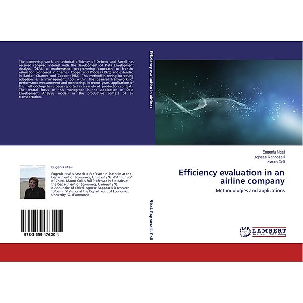 Efficiency evaluation in an airline company, Eugenia Nissi, Agnese Rapposelli, Mauro Coli