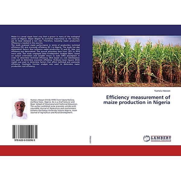 Efficiency measurement of maize production in Nigeria, Yusha'u Hassan
