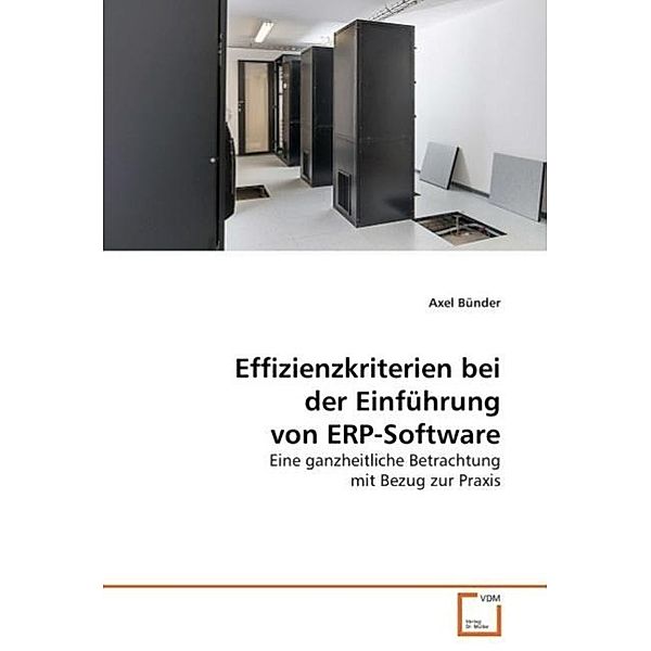 Effizienzkriterien bei der Einführung von ERP-Software, Axel Bünder