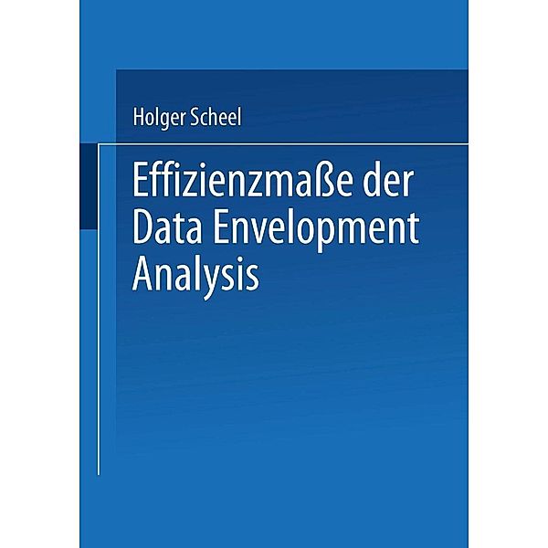 Effizienzmaße der Data Envelopment Analysis, Holger Scheel