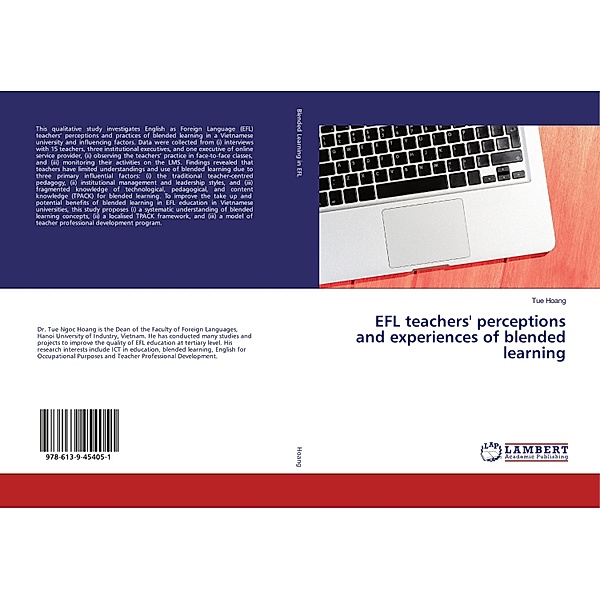 EFL teachers' perceptions and experiences of blended learning, Tue Hoang
