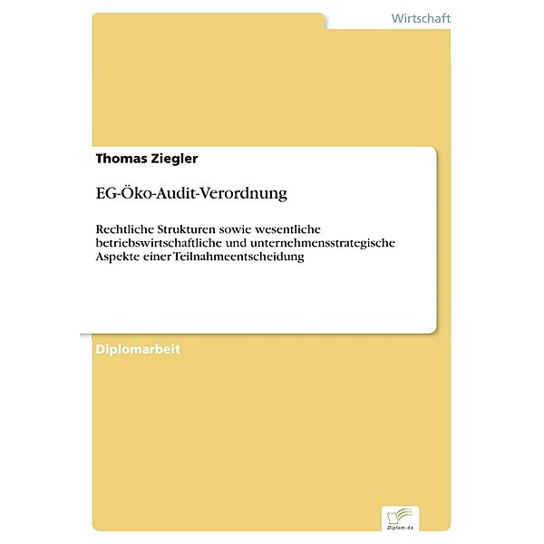 EG-Öko-Audit-Verordnung, Thomas Ziegler