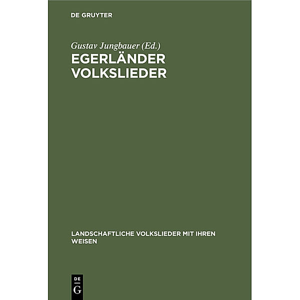 Egerländer Volkslieder