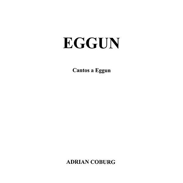 Eggun / Digitus Verlag, Adrian Coburg