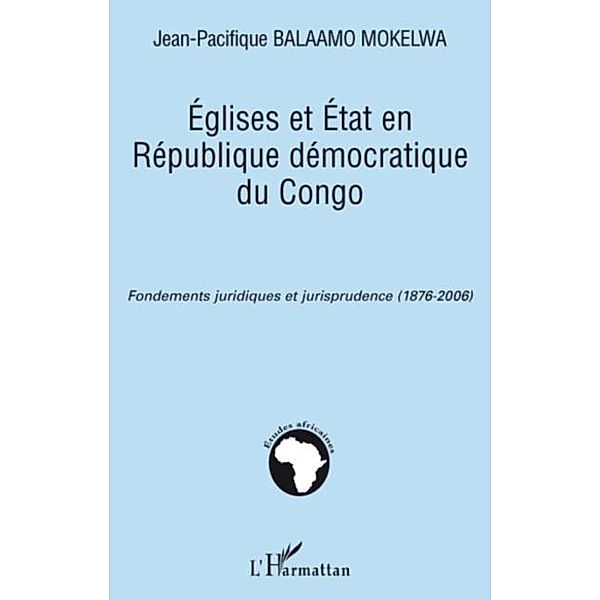 Eglises et etat en republique democratique du congo - fondem / Hors-collection, Jean