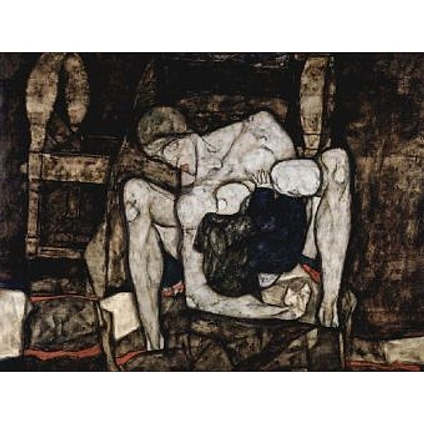 Egon Schiele - Blinde Mutter oder Die Mutter - 100 Teile (Puzzle)