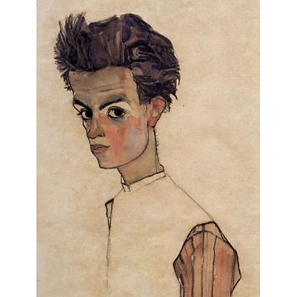 Egon Schiele - Selbstporträt - 100 Teile (Puzzle)