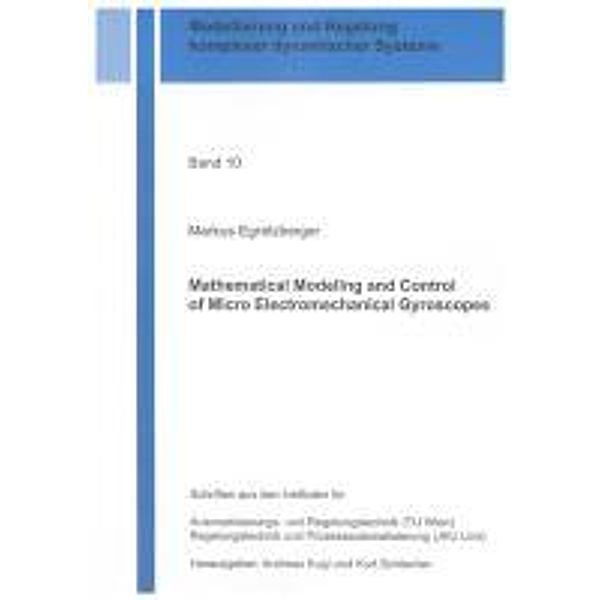 Egretzberger, M: Mathematical Modeling and Control of Micro, Markus Egretzberger