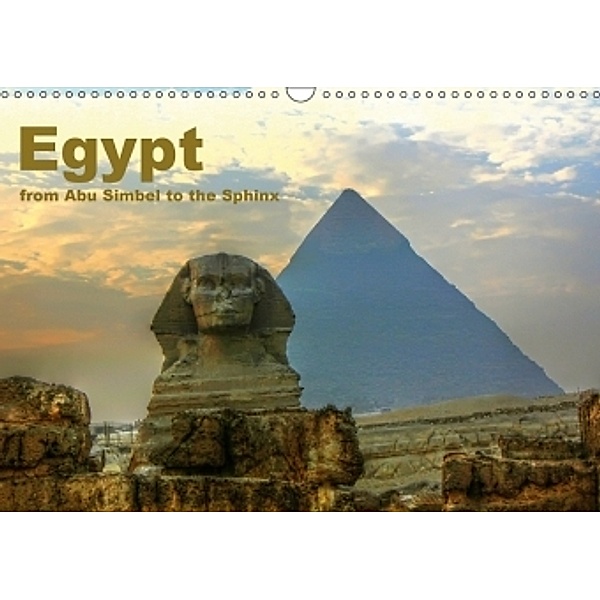 Egypt - from Abu Simbel to the Sphinx (Wall Calendar 2017 DIN A3 Landscape), Michael Weiß