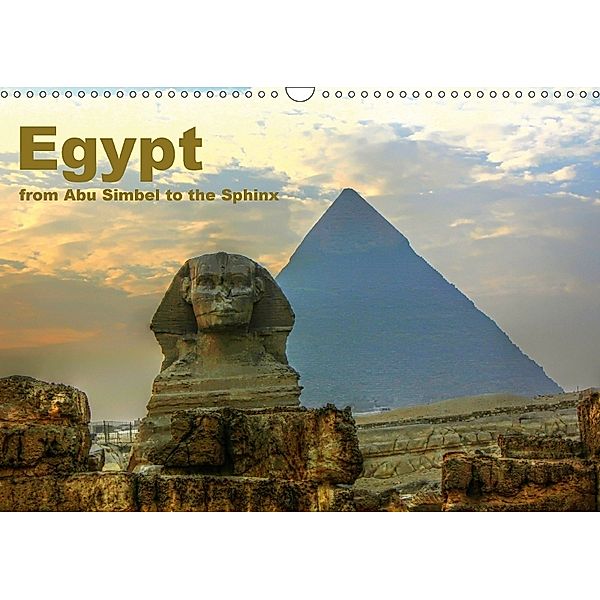 Egypt - from Abu Simbel to the Sphinx (Wall Calendar 2018 DIN A3 Landscape), Michael Weiß