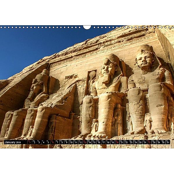 Egypt - from Abu Simbel to the Sphinx (Wall Calendar 2019 DIN A3 Landscape), Michael Weiß